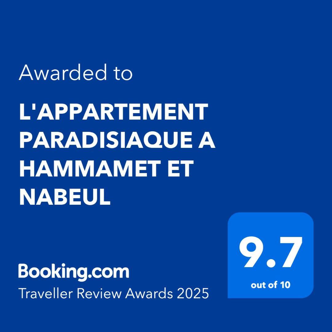Appartement Paradisiaque Entre Hammamet Et Nabeul Exteriör bild